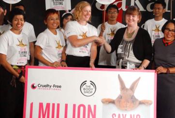 Global Campaign with The Body Shop - Indonesia